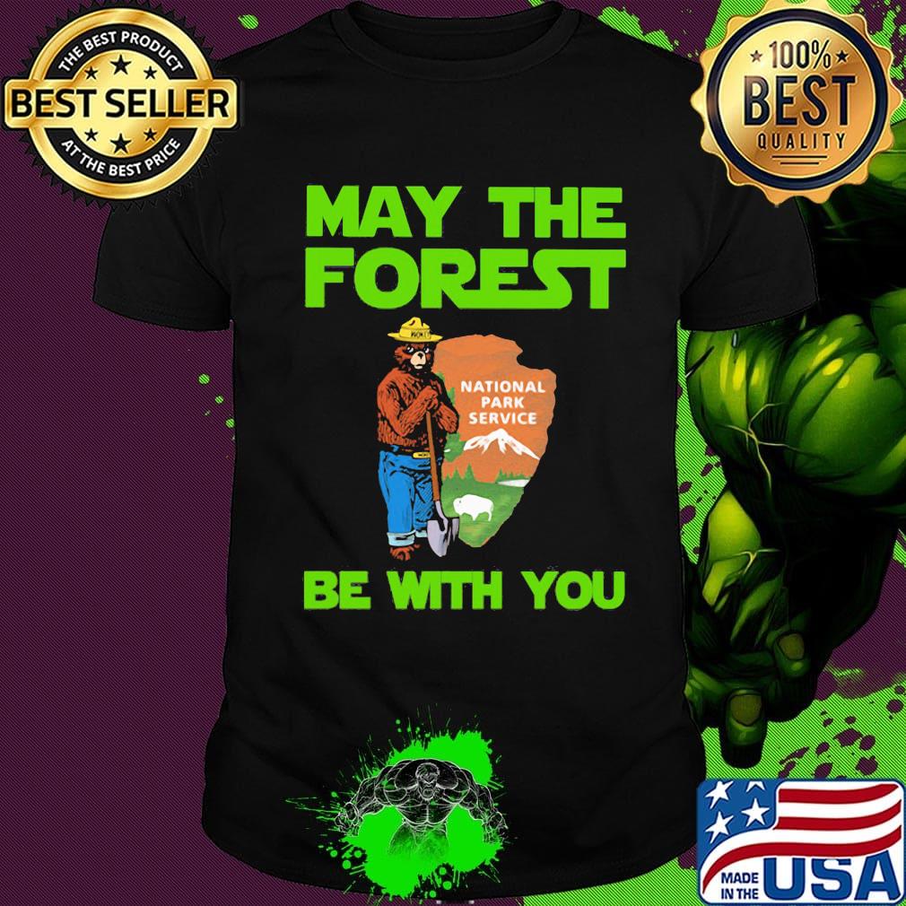 Farmer bear may the forest be with you shirt