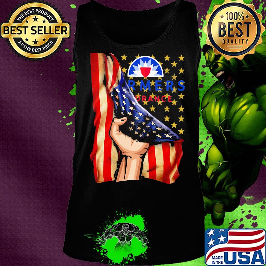 Farmers insurance american flag independence day s Tank top Farmers insurance american flag independence day s Tank top
