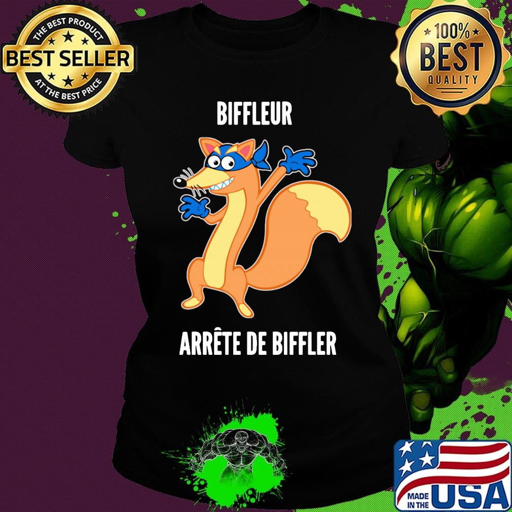 Fox bifflueur arrete de bifffler s Ladies tee Fox bifflueur arrete de bifffler s Ladies tee
