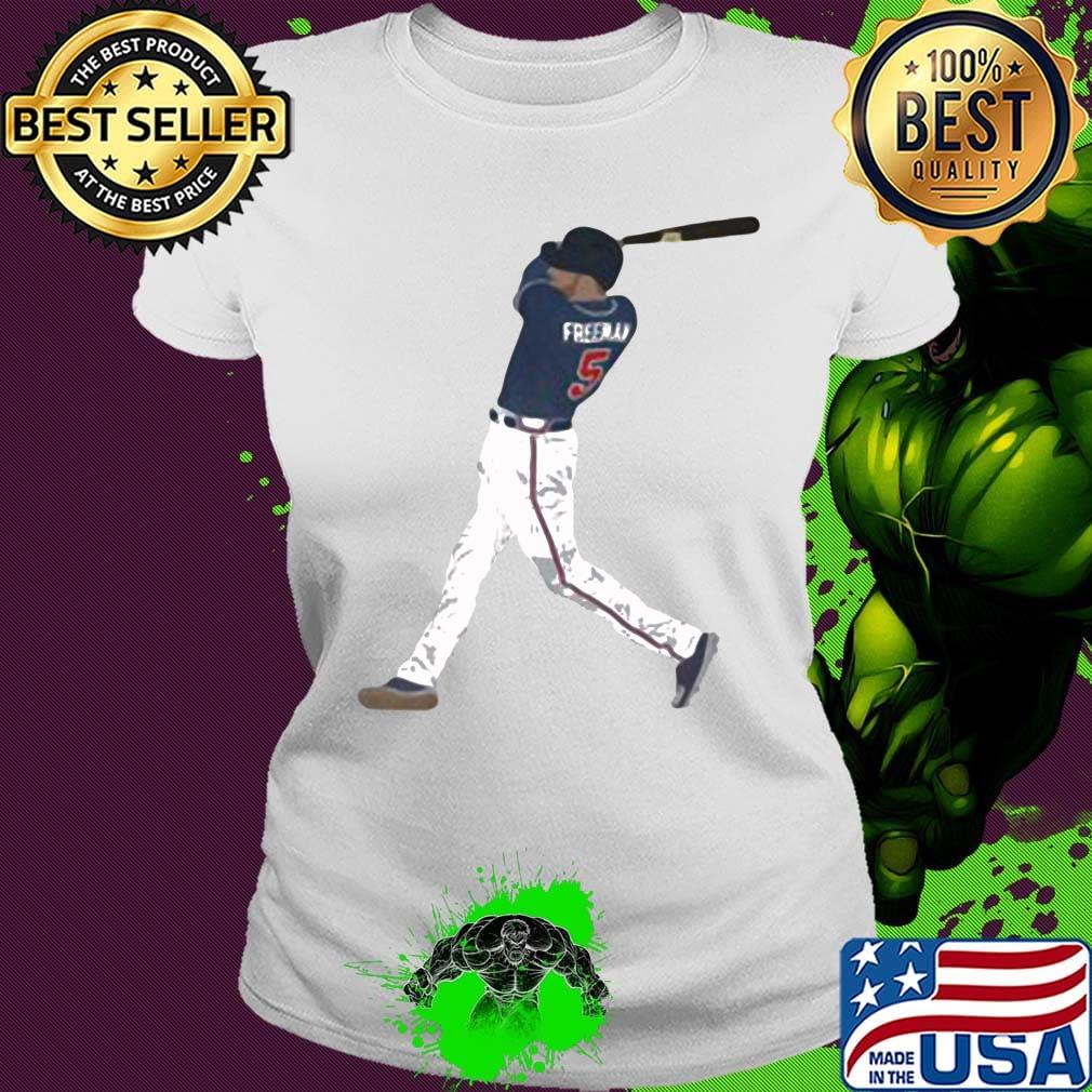 Freddie freeman 5 atlanta braves baseball team player s Ladies tee Freddie freeman 5 atlanta braves baseball team player s Ladies tee