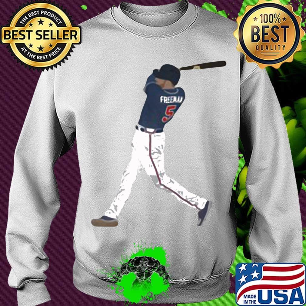 Freddie freeman 5 atlanta braves baseball team player s Sweater Freddie freeman 5 atlanta braves baseball team player s Sweater