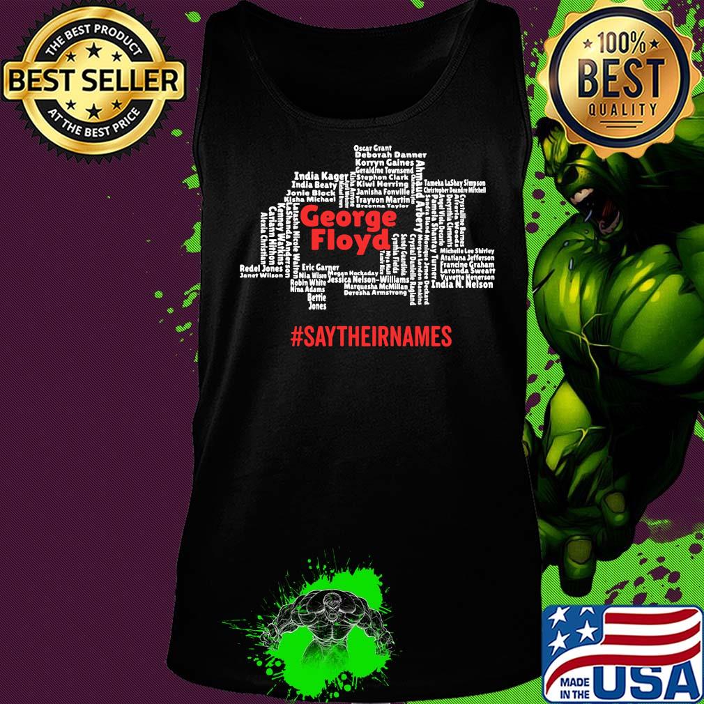 George floyd say their names s Tank top George floyd say their names s Tank top