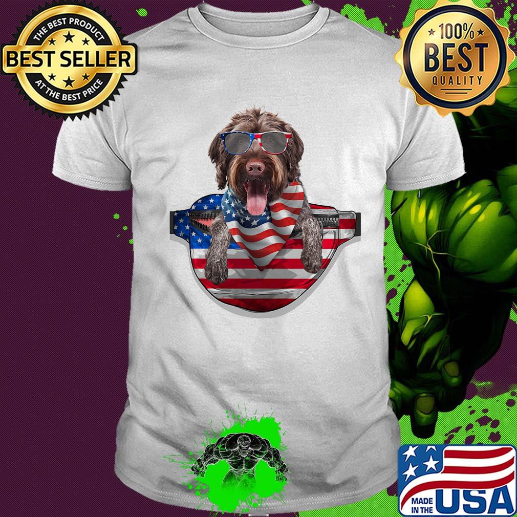 German wirehaired pointer waist pack american flag independence day shirt German wirehaired pointer waist pack american flag independence day shirt