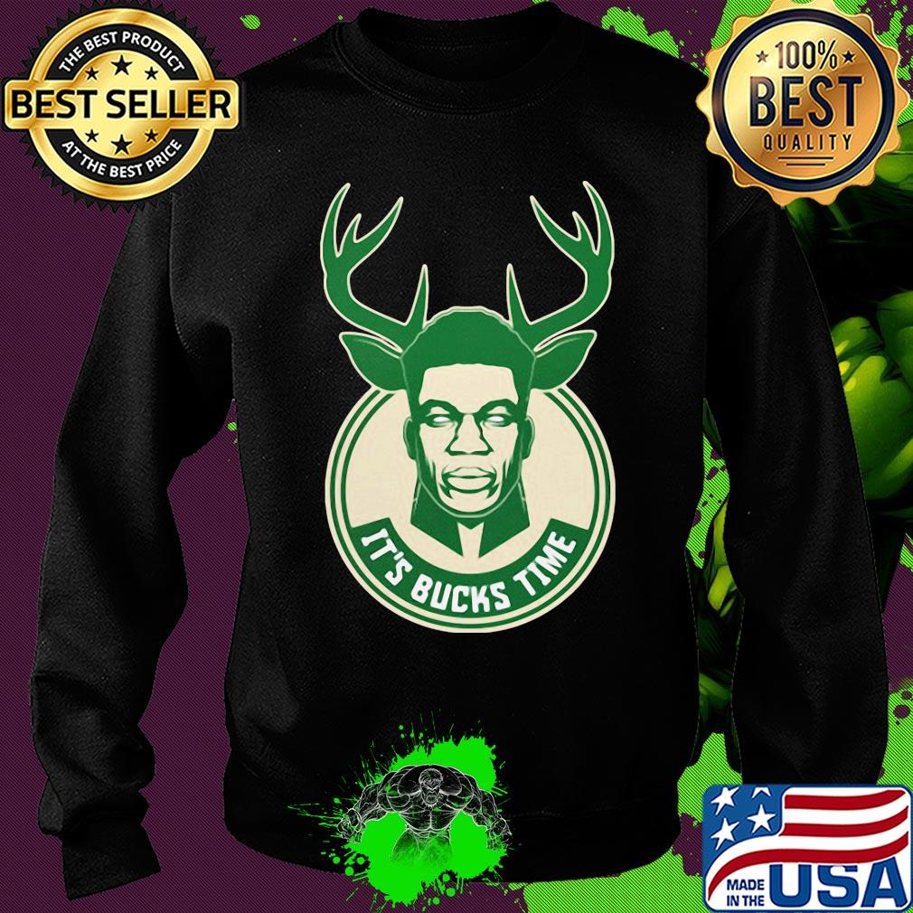 Giannis antetokounmpo it's buck's time s Sweater Giannis antetokounmpo it's buck's time s Sweater