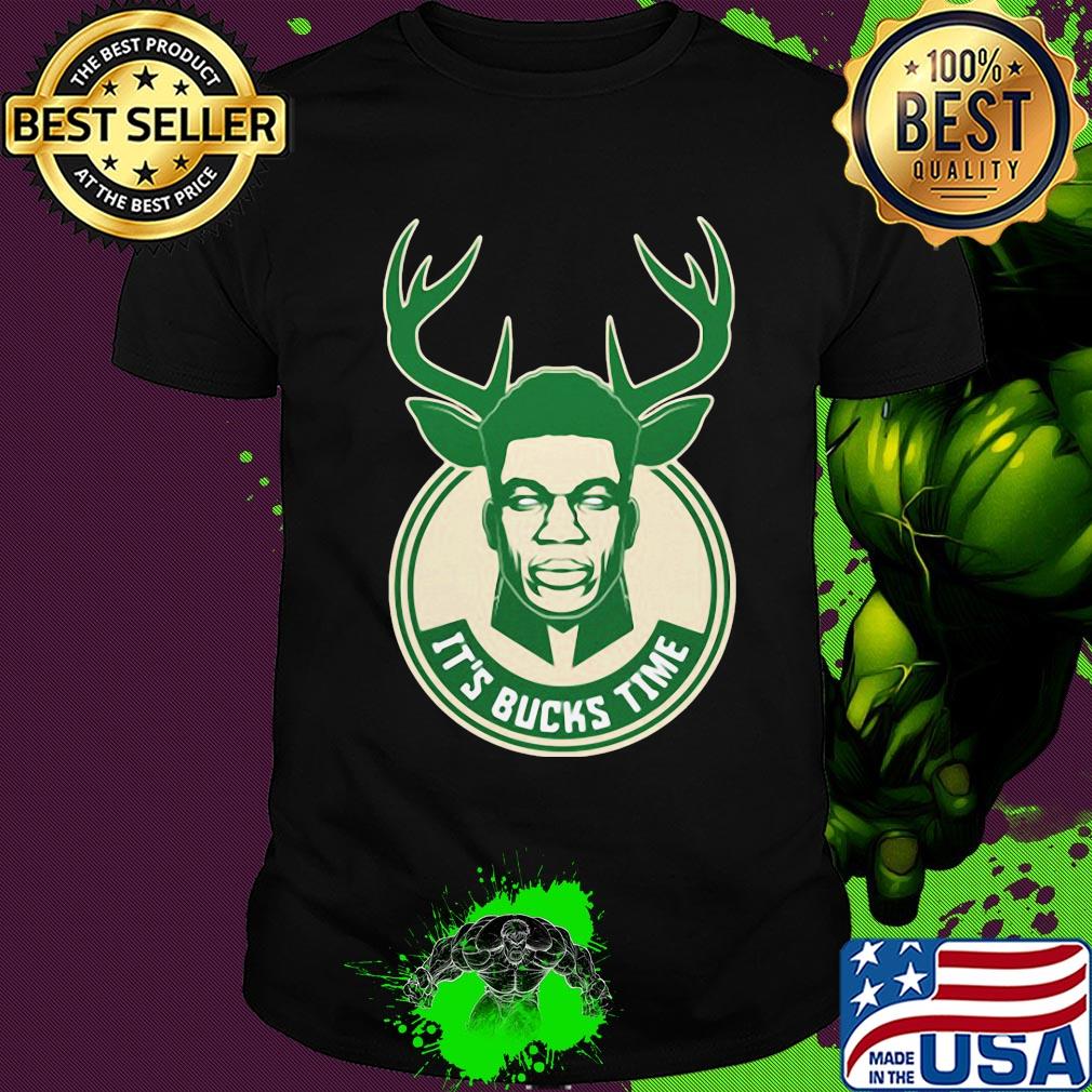 Giannis antetokounmpo it's buck's time shirt Giannis antetokounmpo it's buck's time shirt