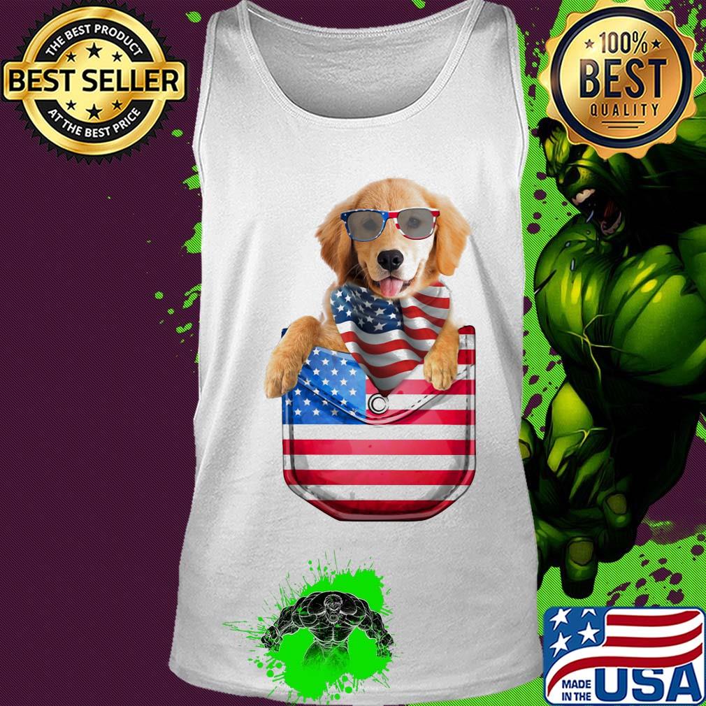 Golden retriever waist pack american flag independence day s Tank top Golden retriever waist pack american flag independence day s Tank top