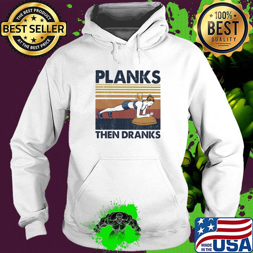 Gymnastics planks then dranks vintage retro s Hoodie Gymnastics planks then dranks vintage retro s Hoodie
