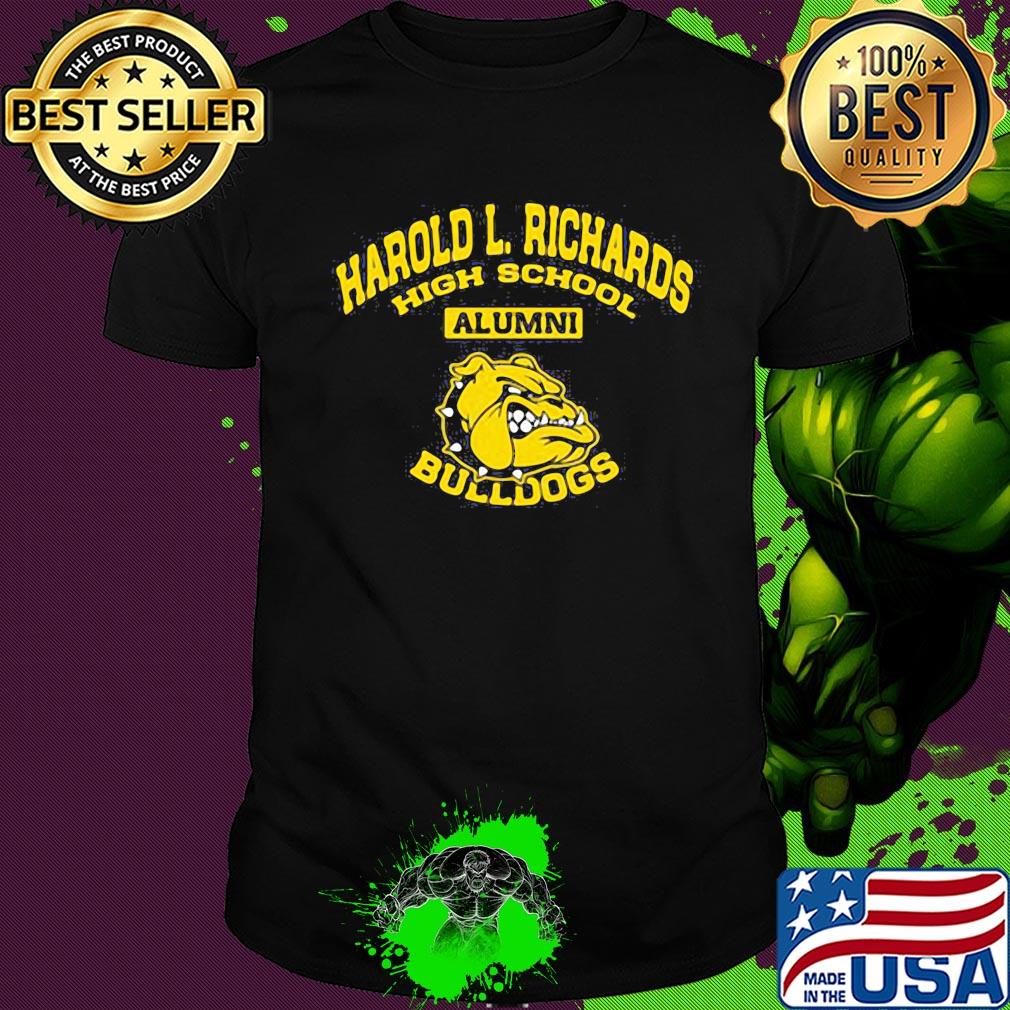 Harold l. Richards high school alumni bulldogs shirt