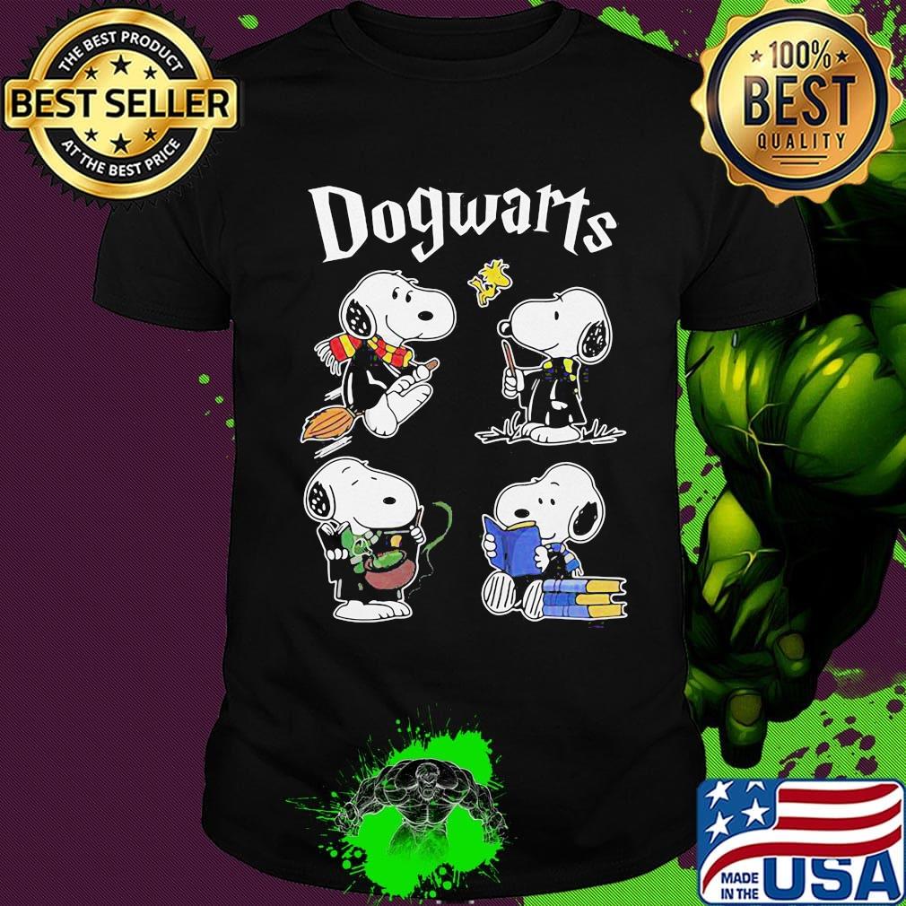 Harry potter dogwarts snoopy shirt