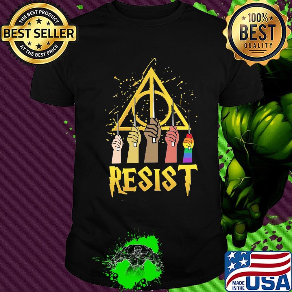Harry potter resist lgbt black live matter shirt