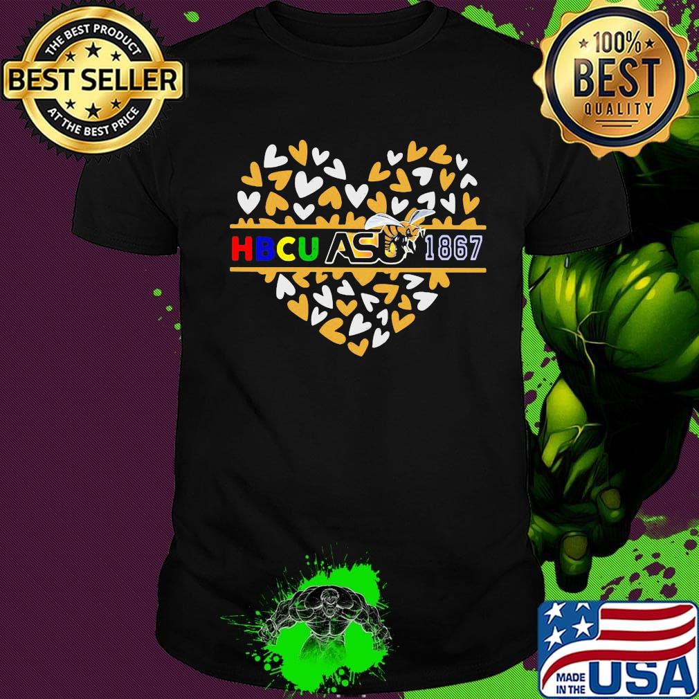 Hbcu alabama state athletics 1867 hearts shirt