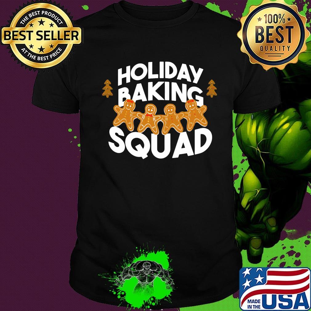 Holiday baking squad funny christmas cookie shirt