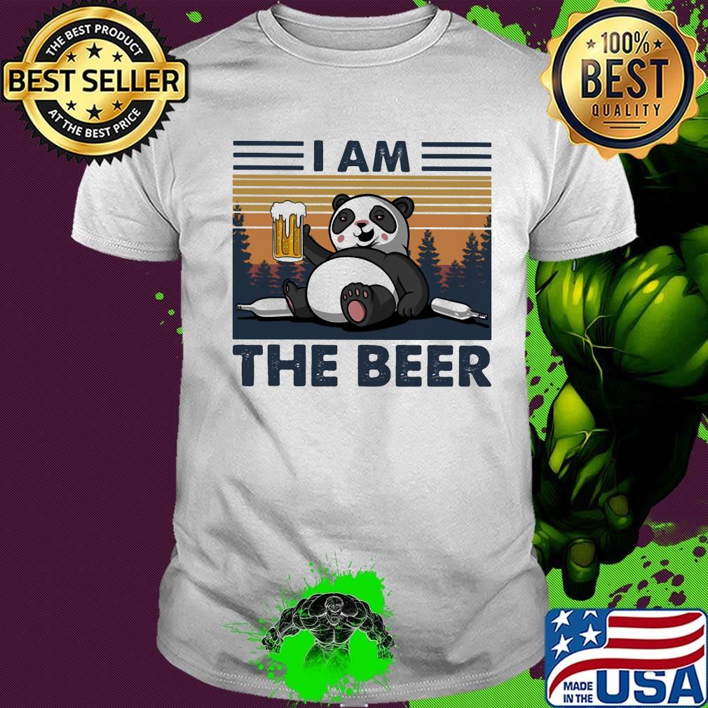 I Am The Beer Bear Vintage Retro Shirt