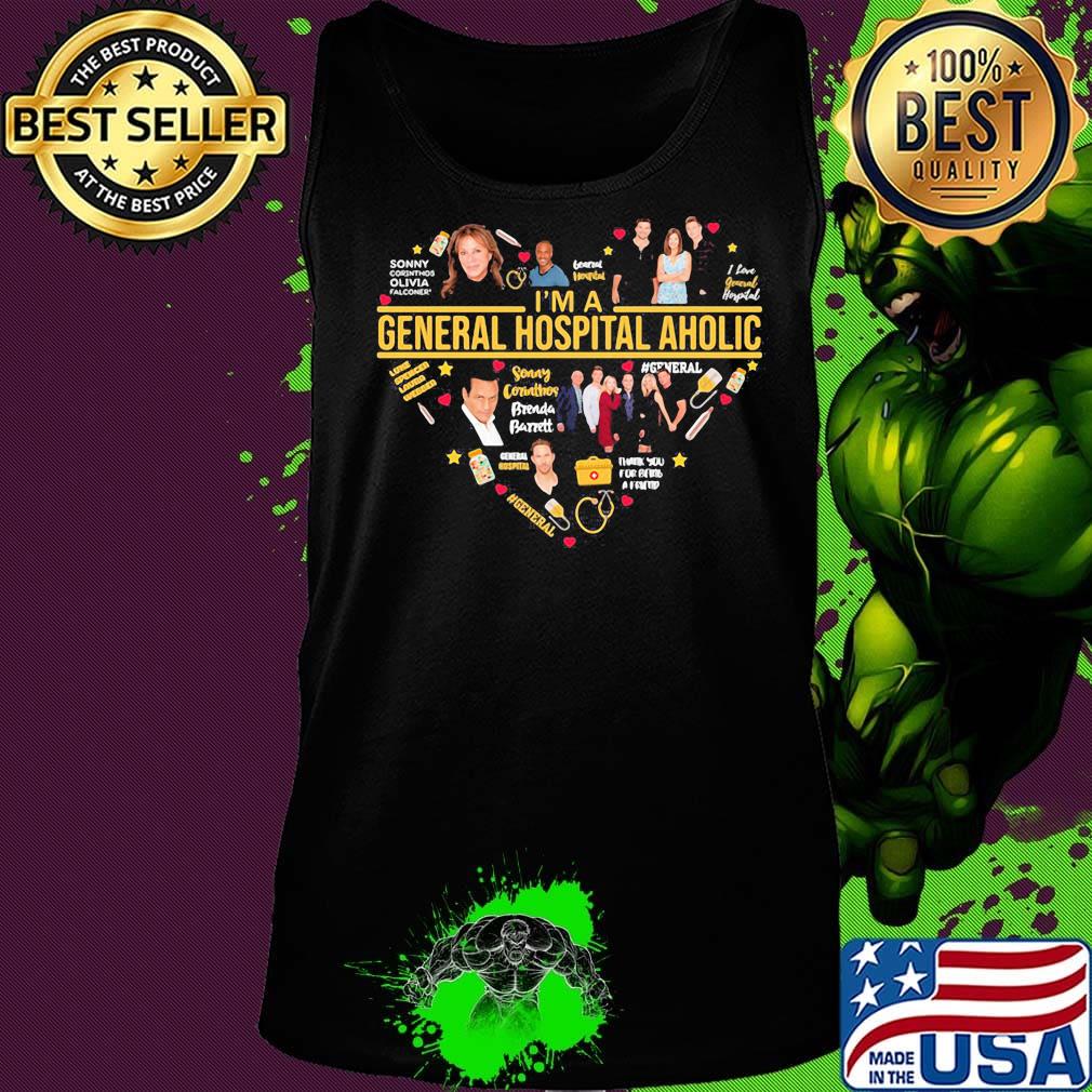 I'm a general hospital aholic heart s Tank top I'm a general hospital aholic heart s Tank top