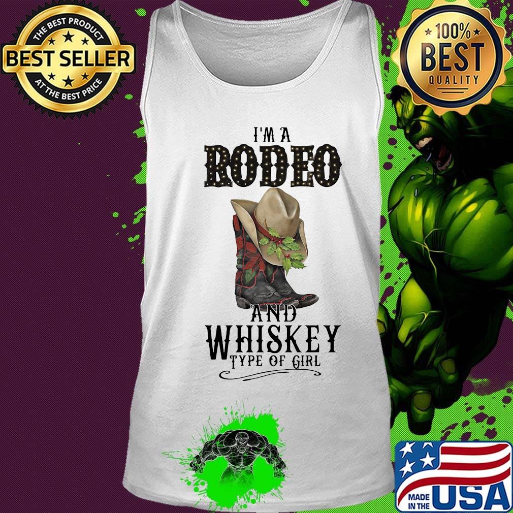 I'm a rodeo and whiskey type of girl veteran s Tank top I'm a rodeo and whiskey type of girl veteran s Tank top