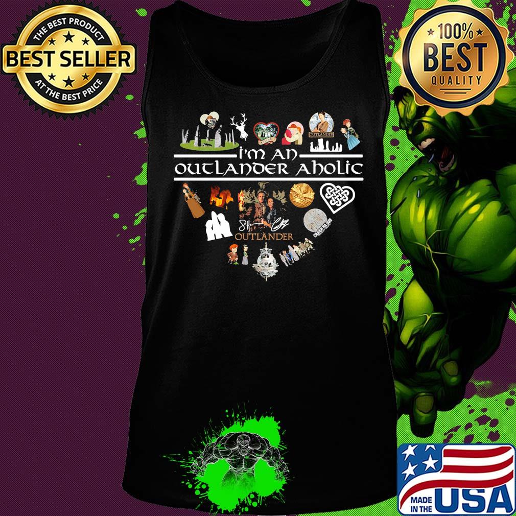 I'm an outlander aholic signature heart s Tank top I'm an outlander aholic signature heart s Tank top