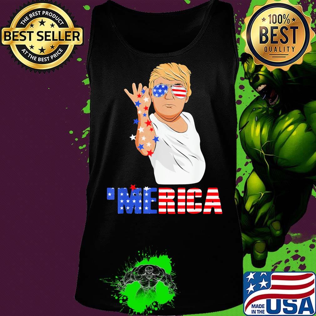 Independence day trump glasses merica s Tank top Independence day trump glasses merica s Tank top