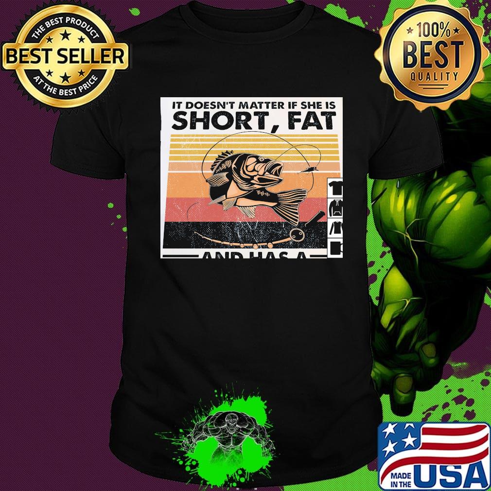 It doesn't matter if she is short fat and has a vintage retro shirt