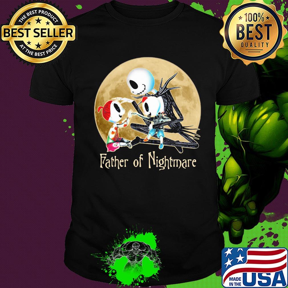 Jack skellington father of nightmare happy father's day shirt