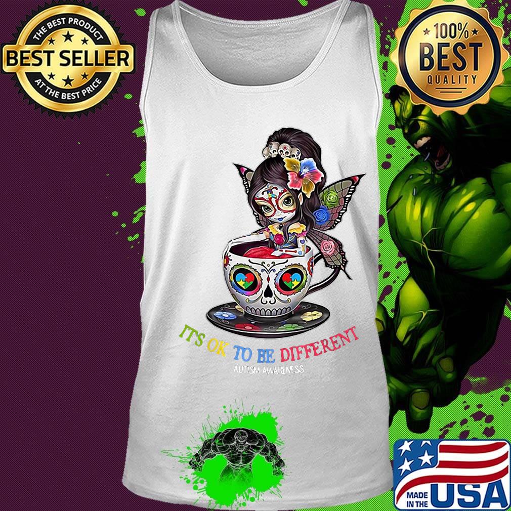 Jasmine becket griffith fairies it's ok to be different autism awareness s Tank top Jasmine becket griffith fairies it's ok to be different autism awareness s Tank top