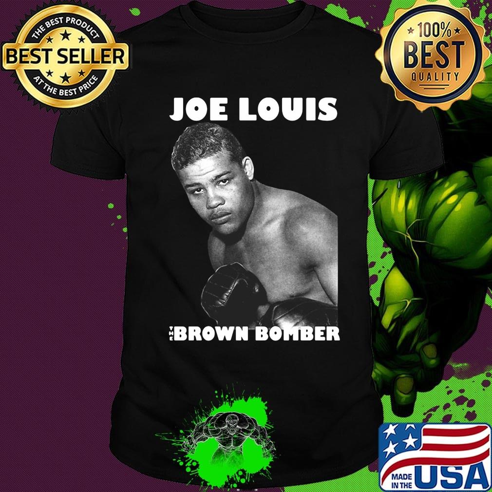 Joe louis brown bomber boxing shirt