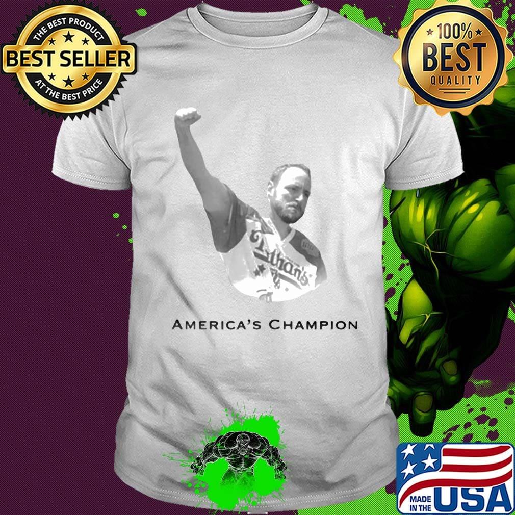 Joey chestnut america's champion shirt