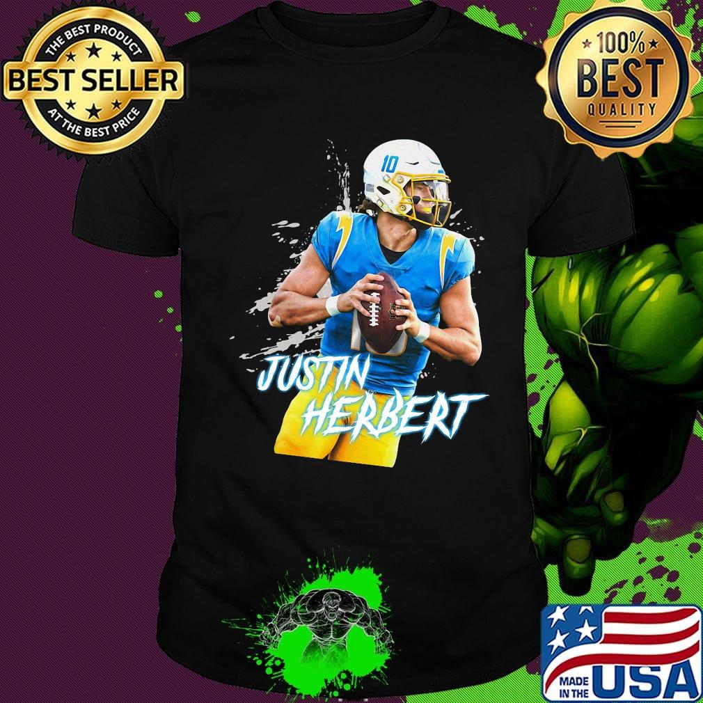 Justin herbert 10 los angeles football shirt