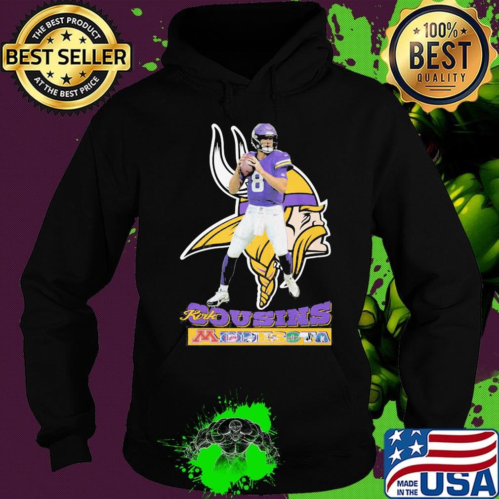 Kirk cousins minnesota vikings team football s Hoodie Kirk cousins minnesota vikings team football s Hoodie