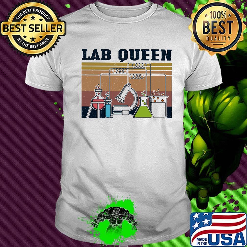 Lab queen vintage retro shirt