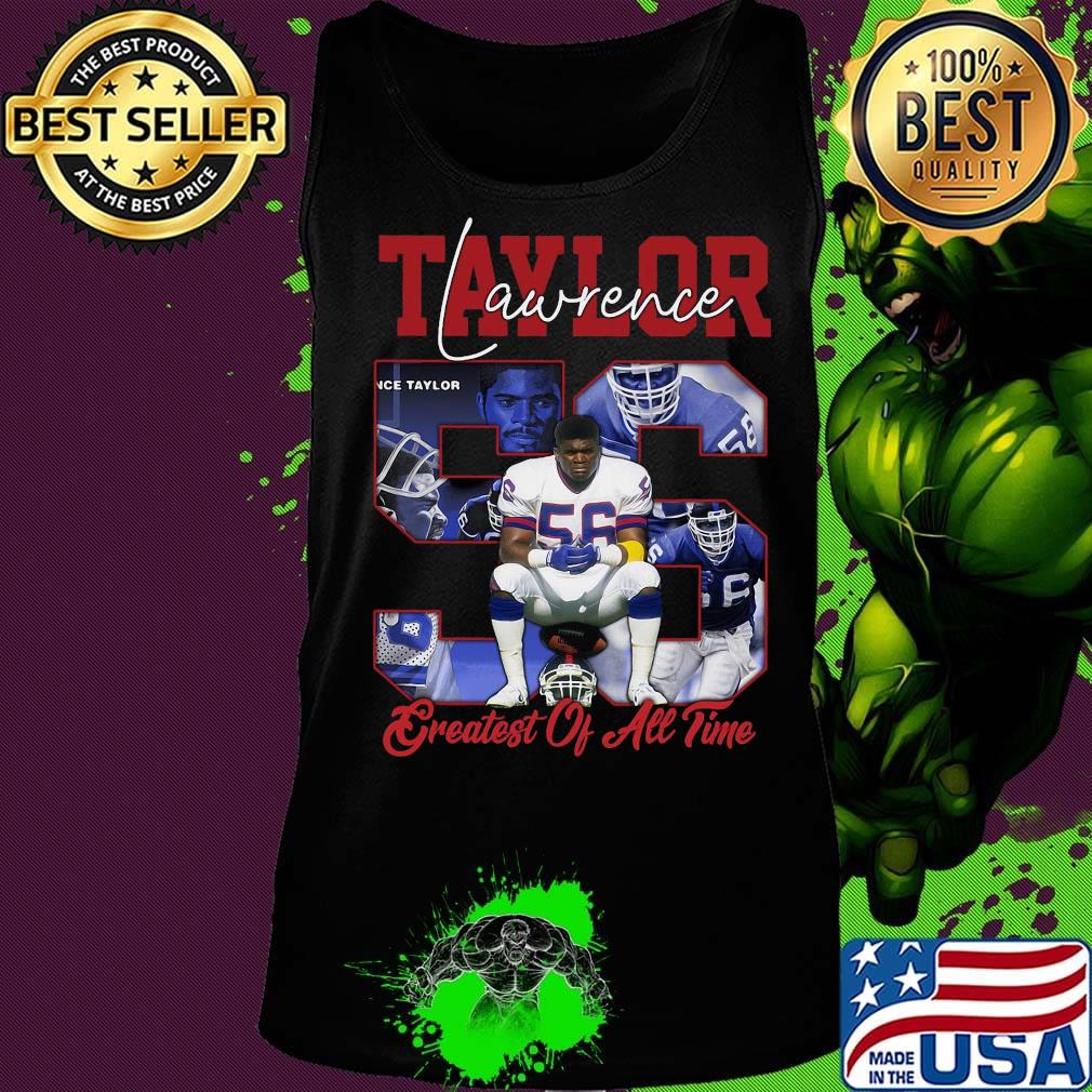 Lawrence taylor 56 greatest of all time new york football signature s Tank top Lawrence taylor 56 greatest of all time new york football signature s Tank top