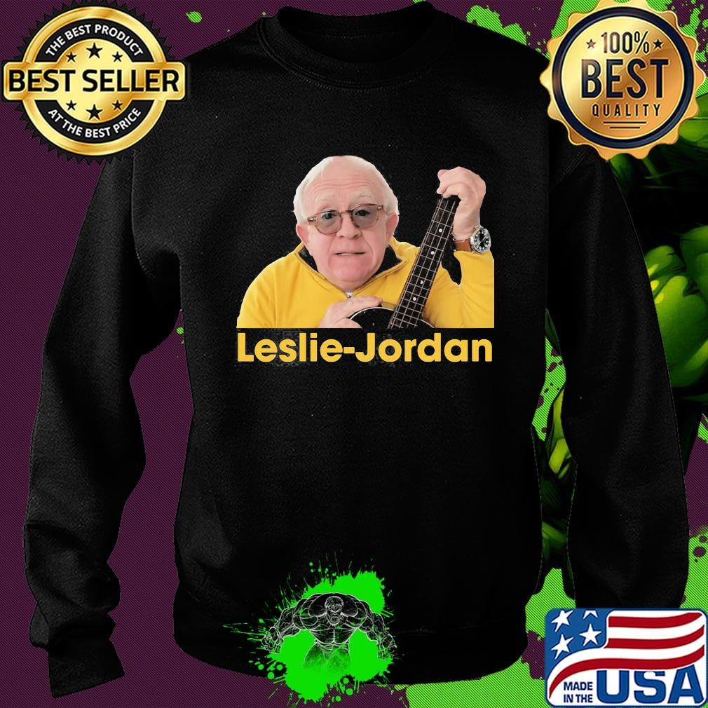 Leslie jordan playing guitar s Sweater Leslie jordan playing guitar s Sweater
