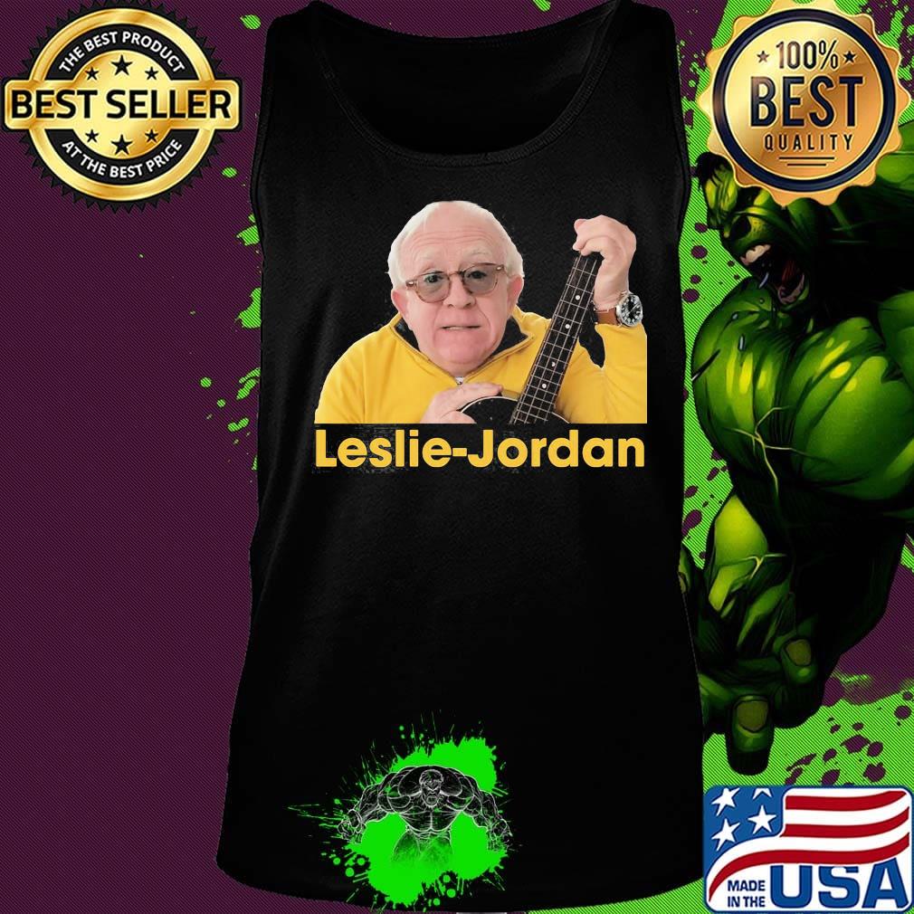 Leslie jordan playing guitar s Tank top Leslie jordan playing guitar s Tank top
