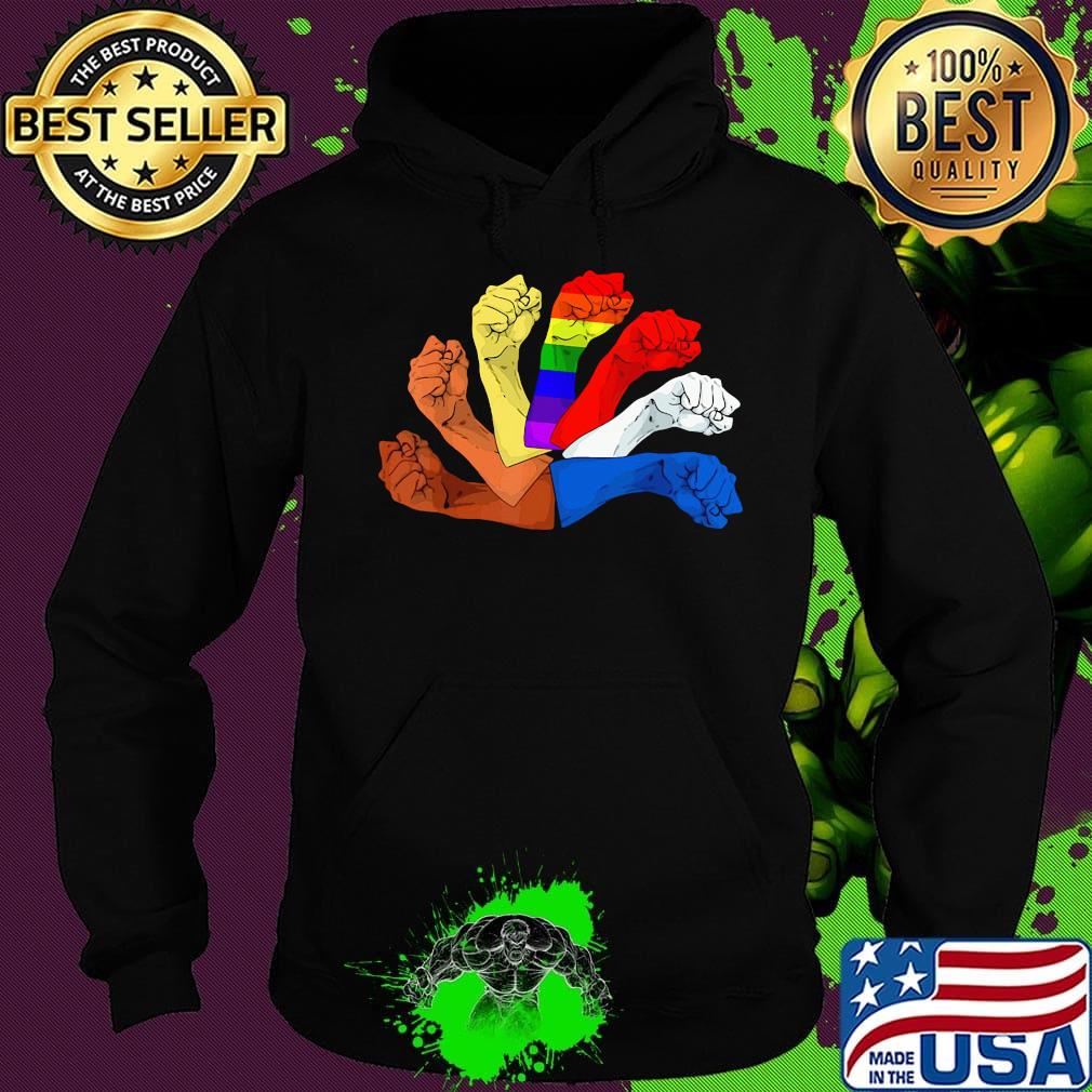 Lgbt juneteenth fist black lives matter s Hoodie Lgbt juneteenth fist black lives matter s Hoodie