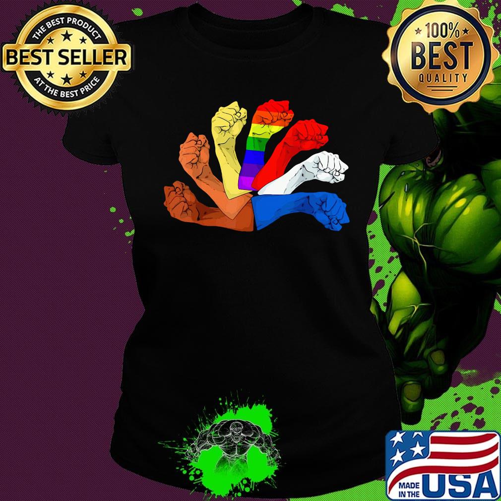 Lgbt juneteenth fist black lives matter s Ladies tee Lgbt juneteenth fist black lives matter s Ladies tee