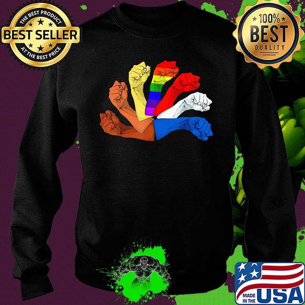 Lgbt juneteenth fist black lives matter s Sweater Lgbt juneteenth fist black lives matter s Sweater