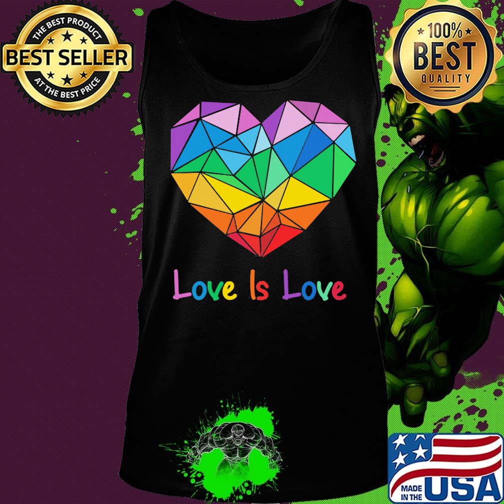 Lgbt love is love heart s Tank top Lgbt love is love heart s Tank top