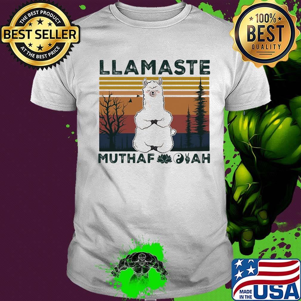 Llamaste muthafuckah vintage retro shirt