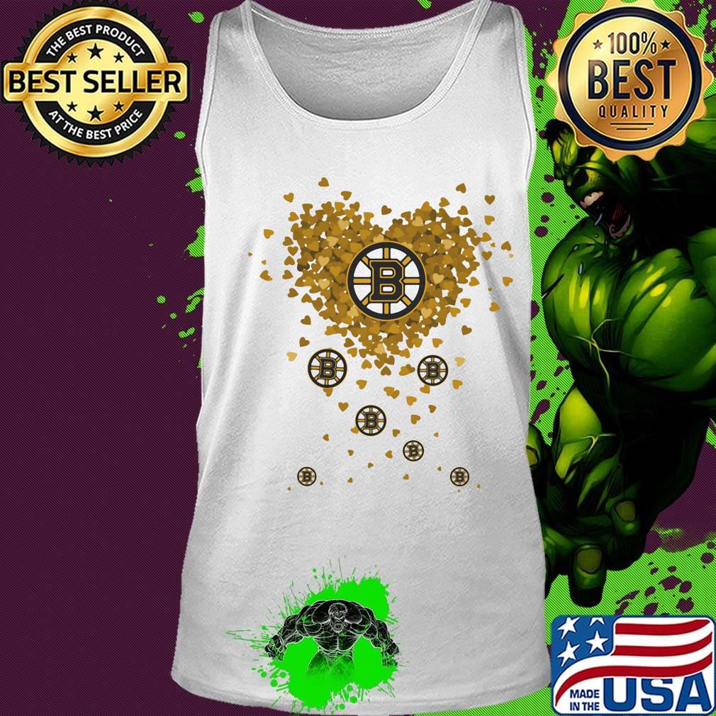 Love boston bruins hockey logo hearts s Tank top Love boston bruins hockey logo hearts s Tank top