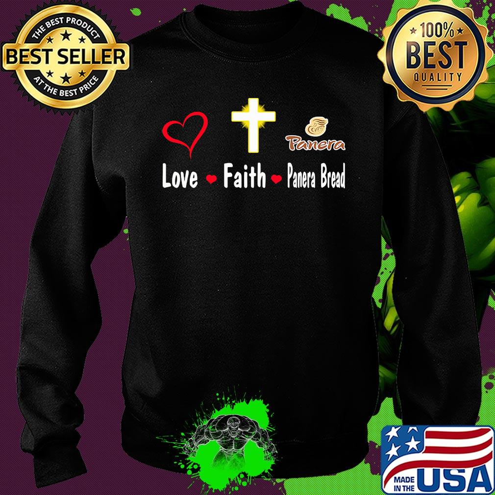 Love faith panera bread logo s Sweater Love faith panera bread logo s Sweater