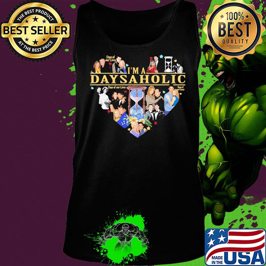 Love I'm a days of our lives aholic heart s Tank top Love I'm a days of our lives aholic heart s Tank top