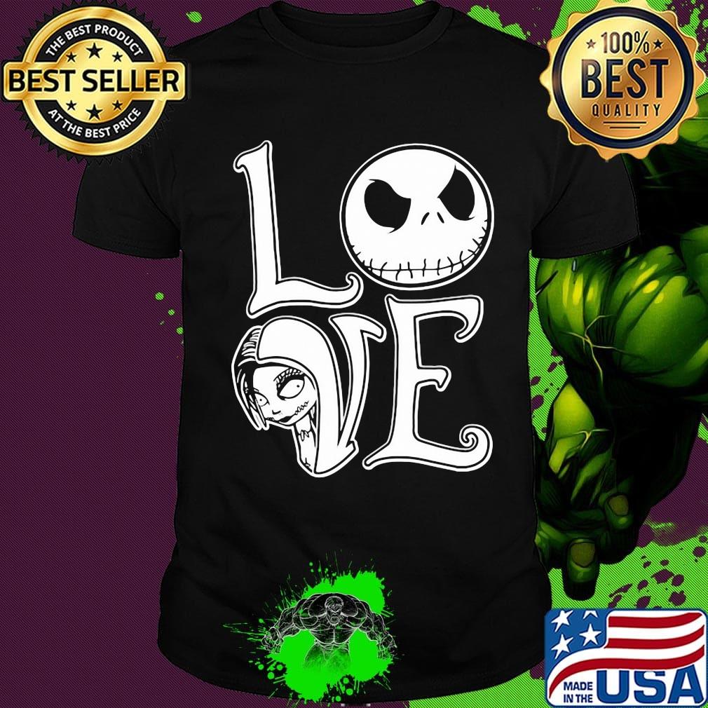 Love jack skellington and sally shirt