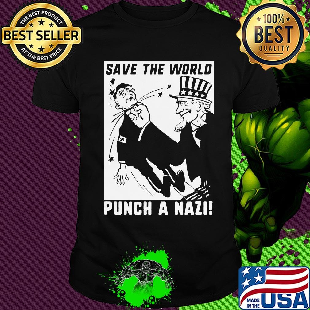 Luna save the world punch a nazi shirt
