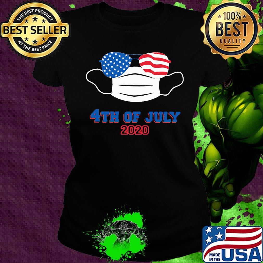 Mask america happy 4th july independence day s Ladies tee Mask america happy 4th july independence day s Ladies tee