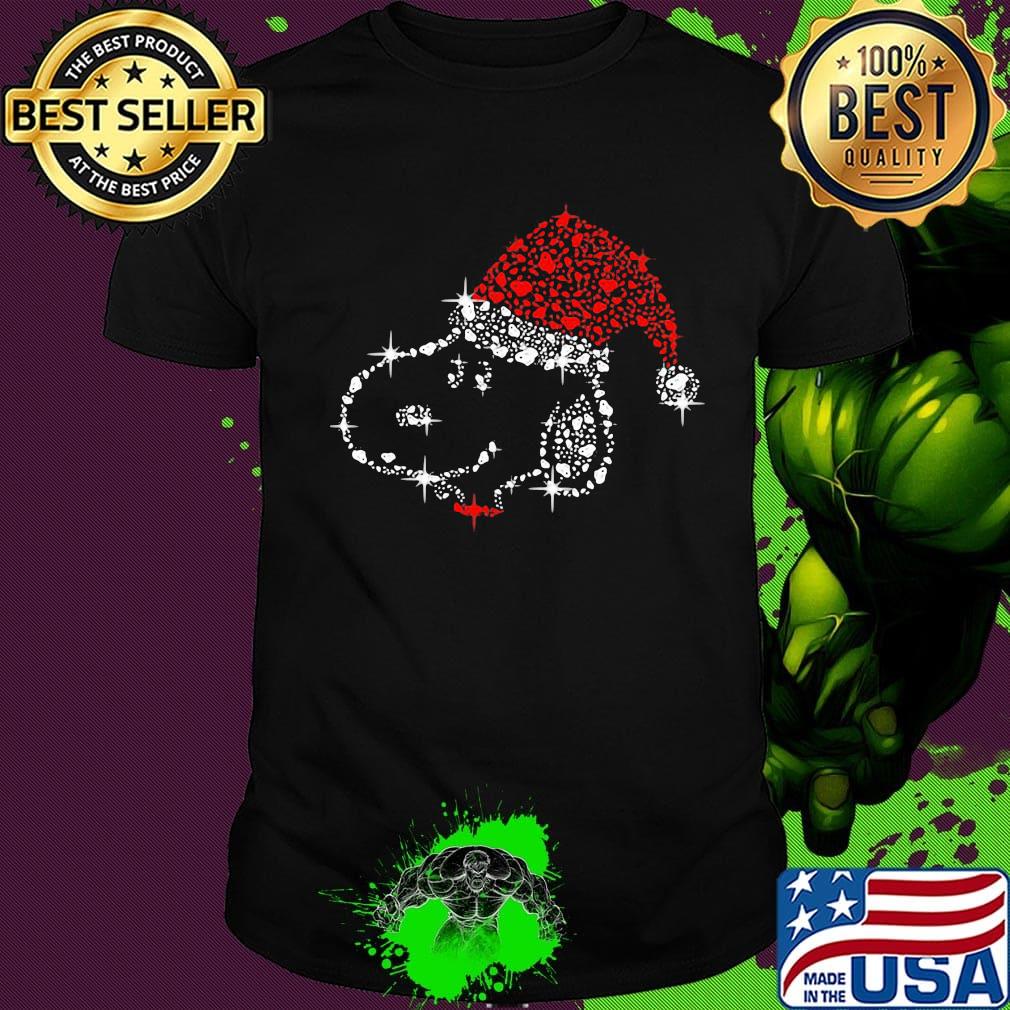 Merry christmas snoopy diamond shirt