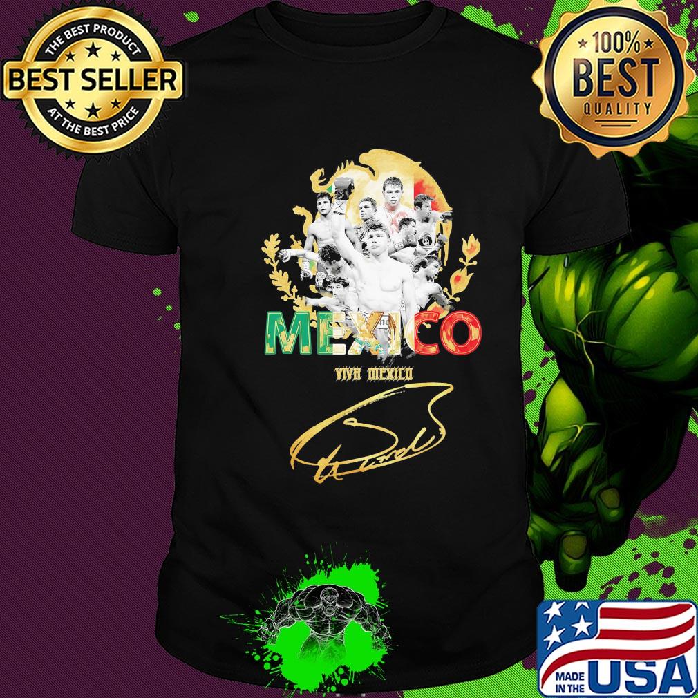 Mexico viva mexico champion signature shirt