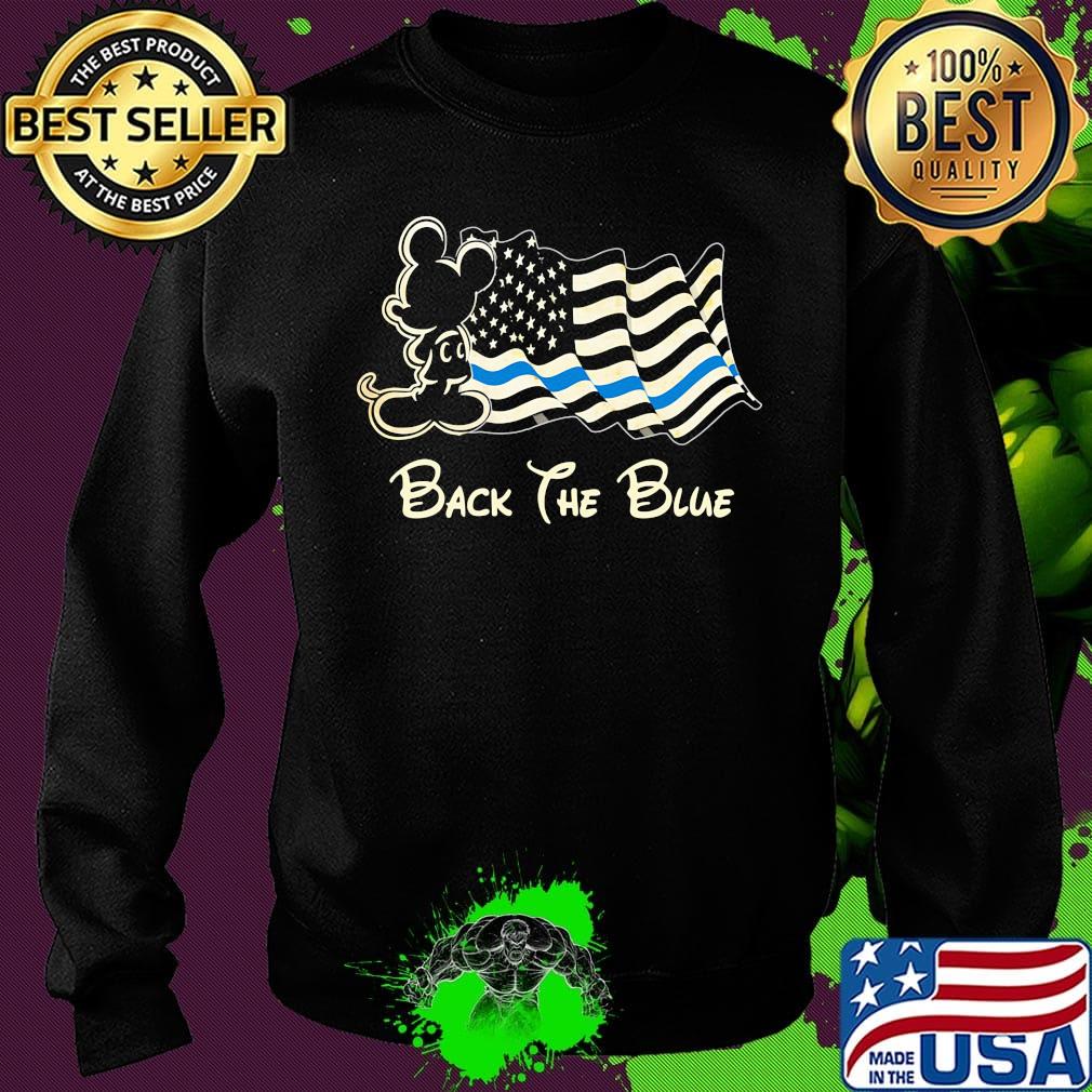 Mickey mouse back the blue american flag happy independence day s Sweater Mickey mouse back the blue american flag happy independence day s Sweater