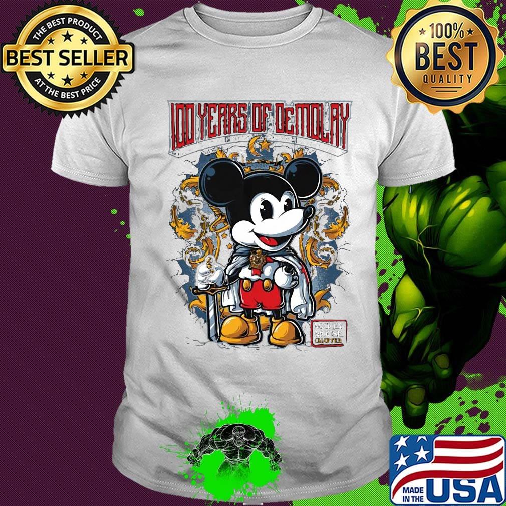 Mickey mouse chapter 100 years of demolay shirt