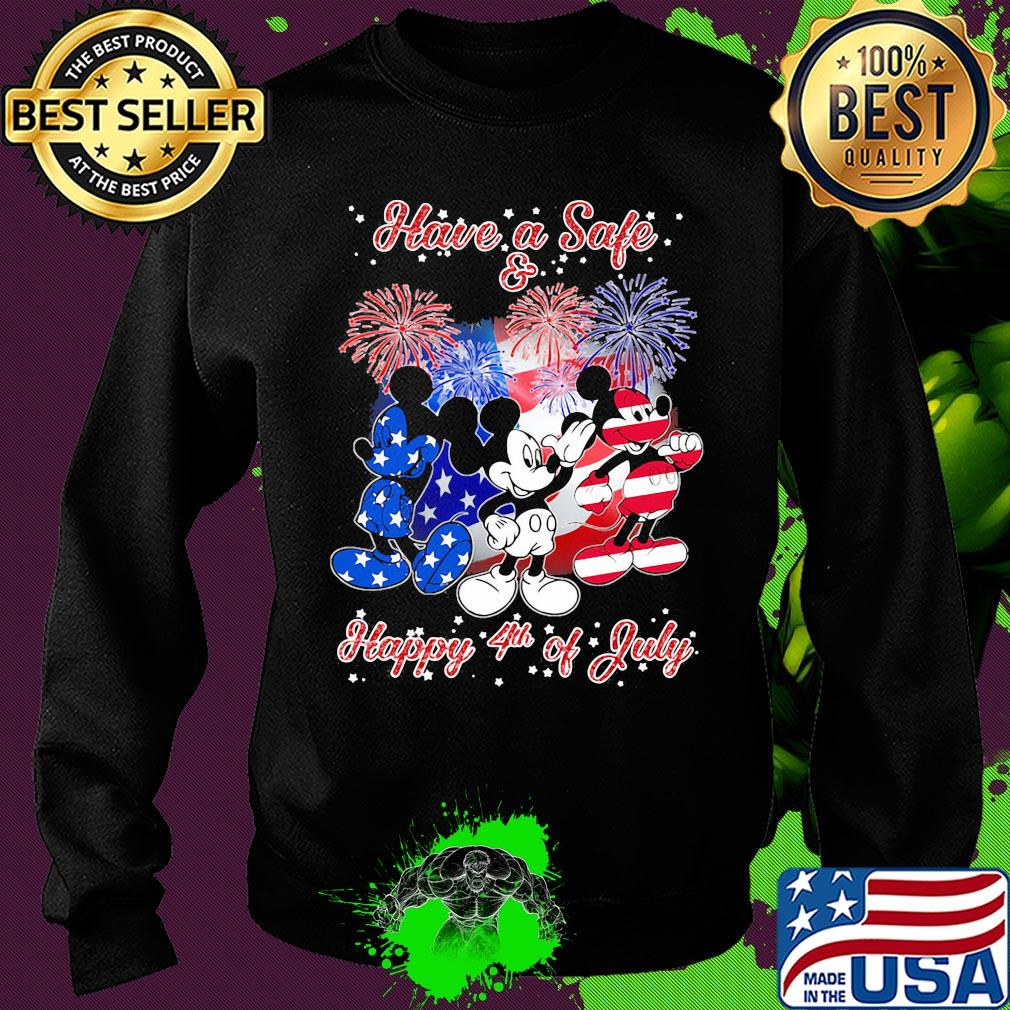 Mickey mouse have a safe and happy 4th of july firework american flag independence day s Sweater Mickey mouse have a safe and happy 4th of july firework american flag independence day s Sweater