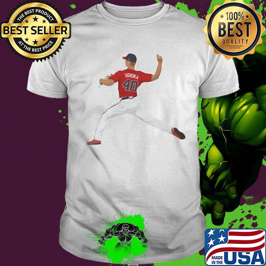 Mike soroka 40 braves atlanta baseball team shirt