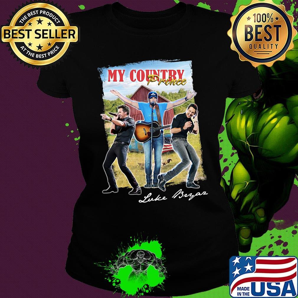 My country Prince Luke Bugar s Ladies tee My country Prince Luke Bugar s Ladies tee